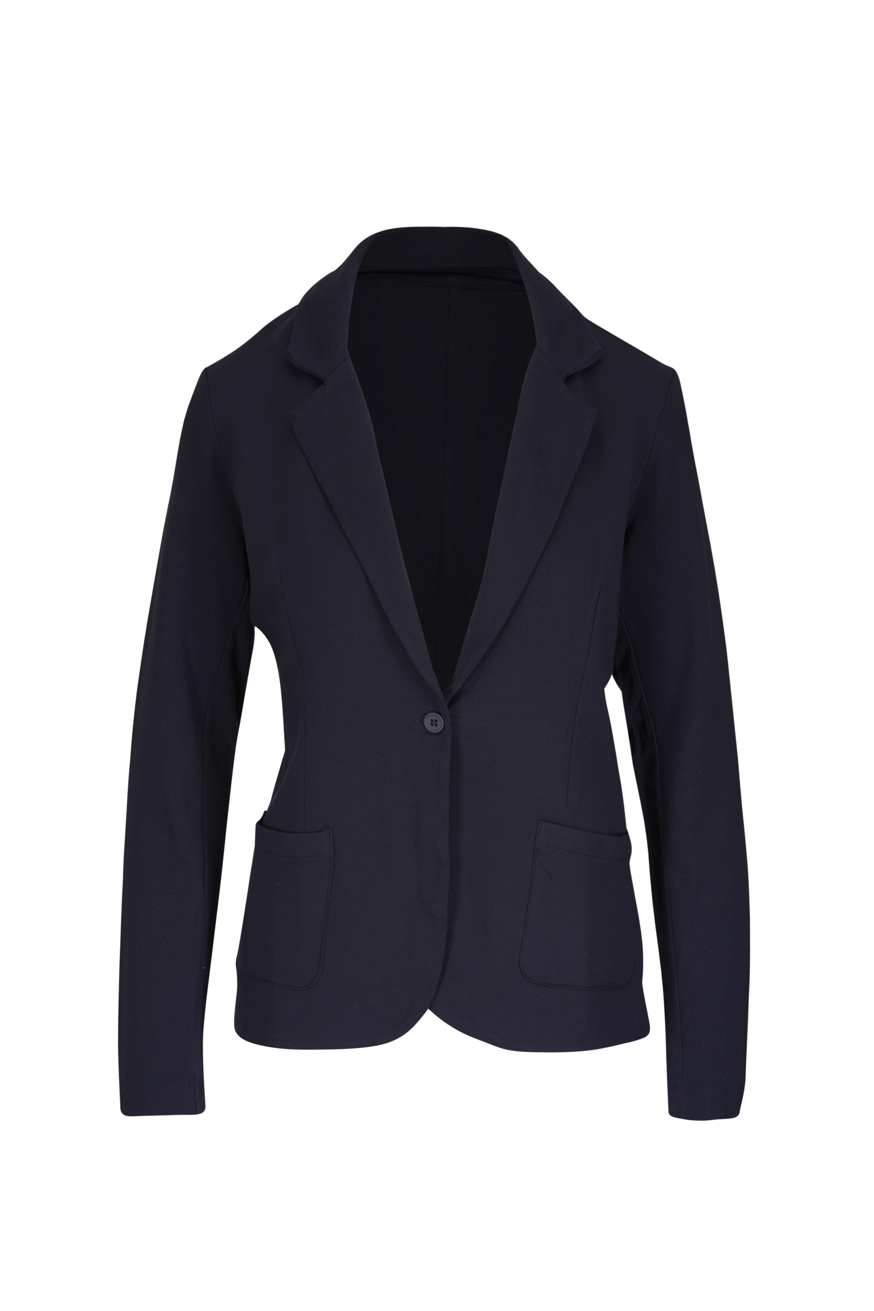 Majestic - Marine French Terry Single Button Blazer