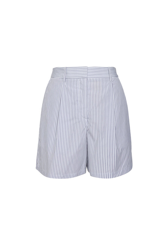 TWP Henry St White & Midnight Stripe Short
