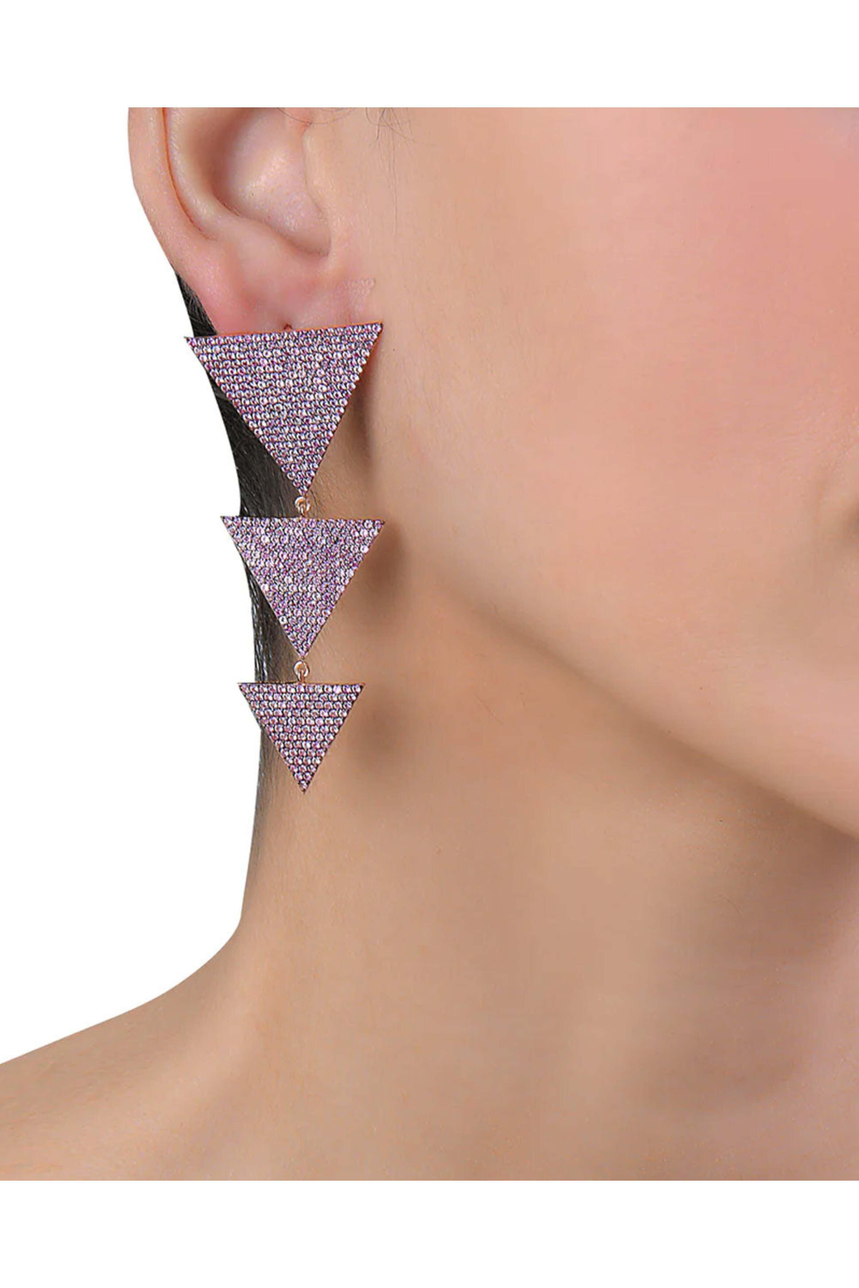 Nickho Rey - Pink Megan Earrings
