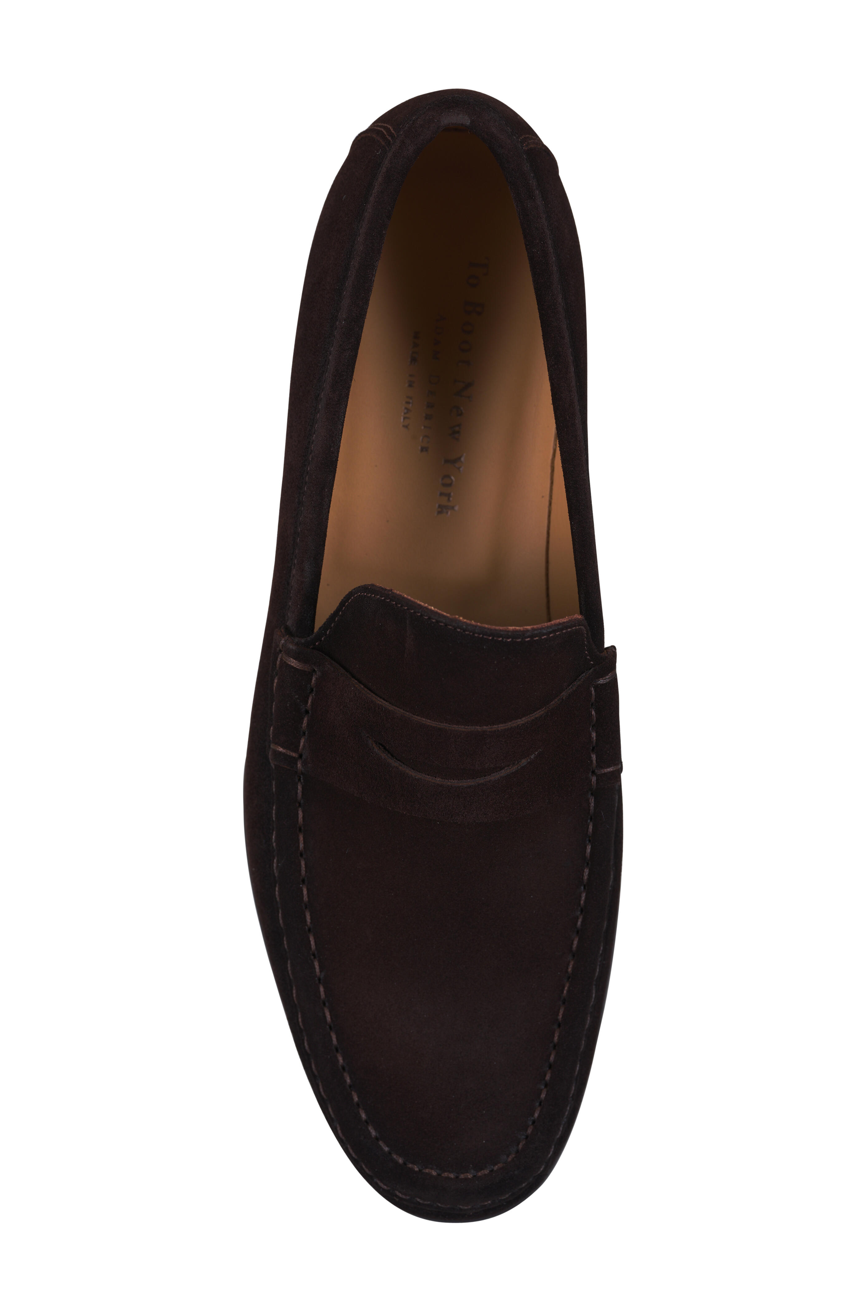 To Boot New York - Smythe Sebano Suede Penny Loafer - view 3