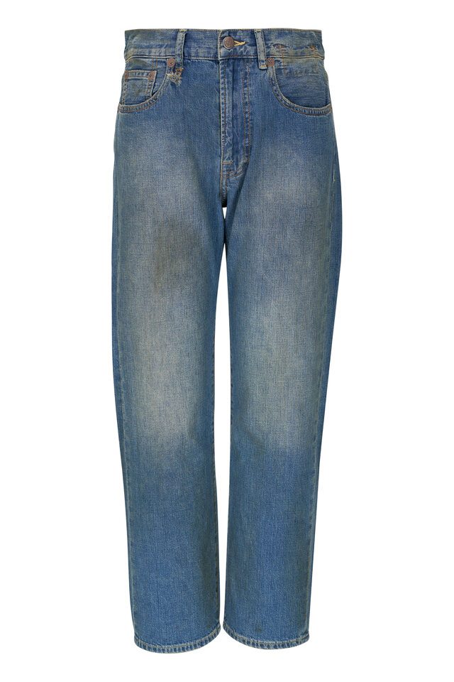 Alice Slim Straight Jeans - R13, Luxury Designer Fashion