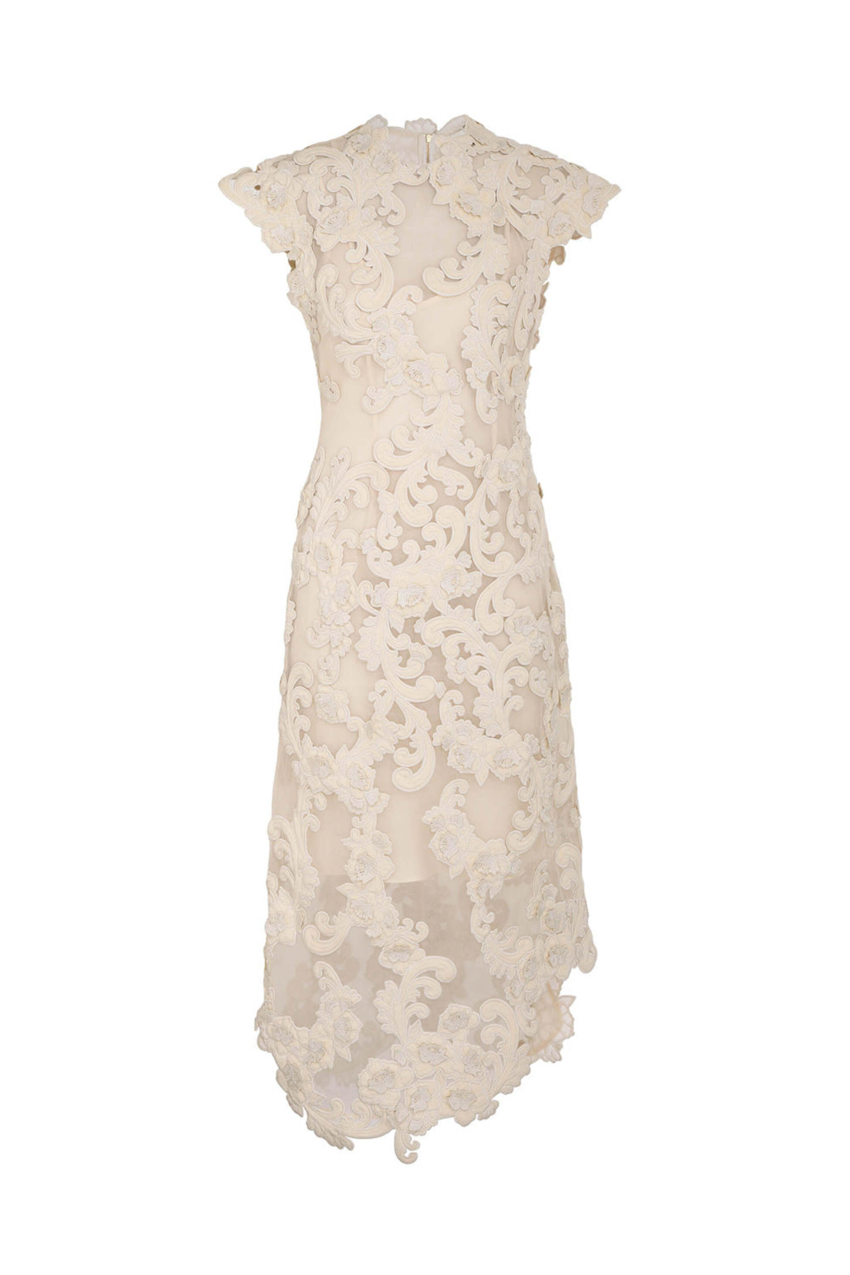 Zimmermann - Macadamia Sensory Motif Midi Dress | Mitchell Stores Zimmermann - Macadamia Sensory Motif Midi Dress | Mitchell Stores
