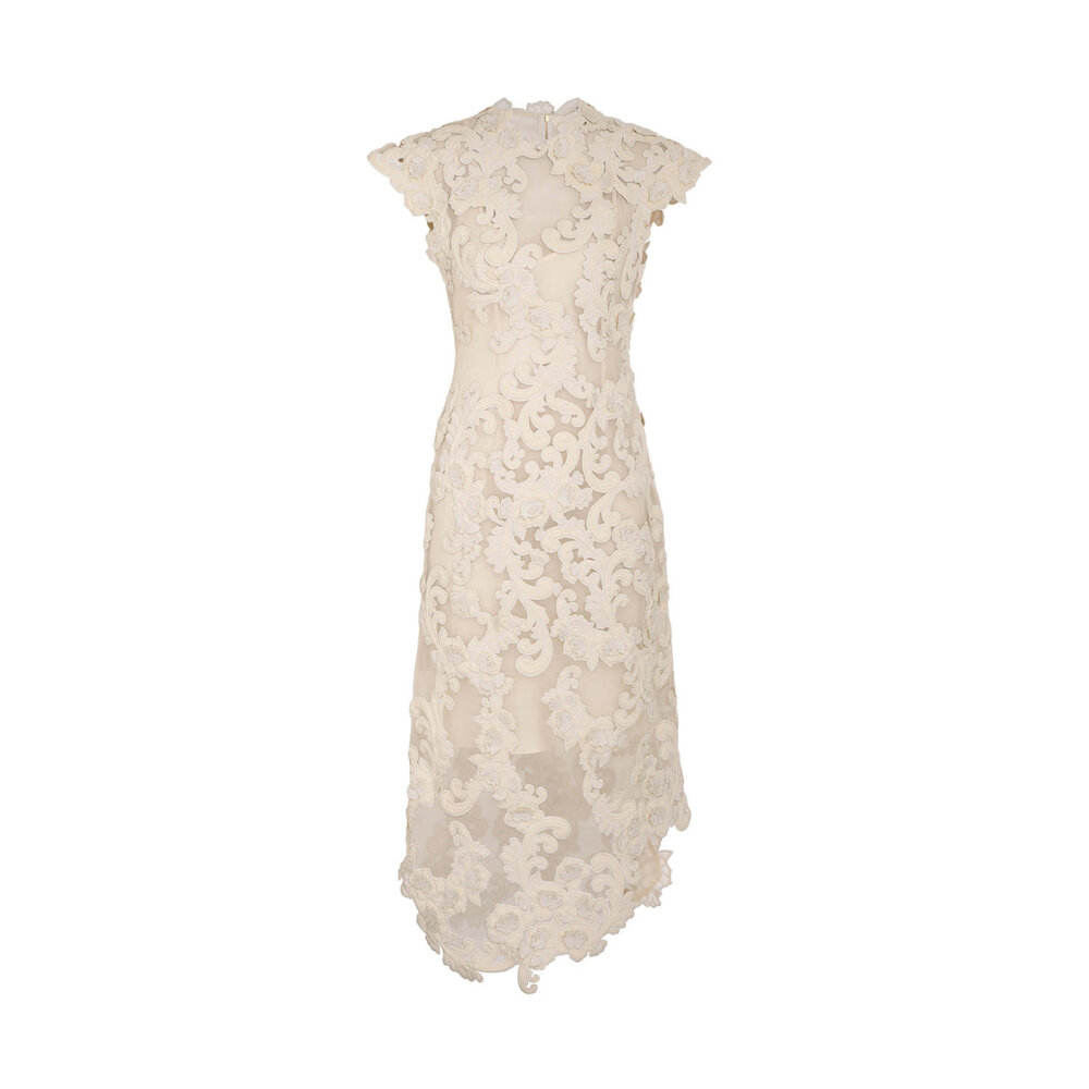 zimmermann sensory lace midi dress Fall 2023: The Sensory Lace Midi Dress styled with the Zimmermann Phantasy Sandals 85. Discover our latest Ready-to-Wear collection in stores and online. #Luminosity #Fall23 #zimmermann