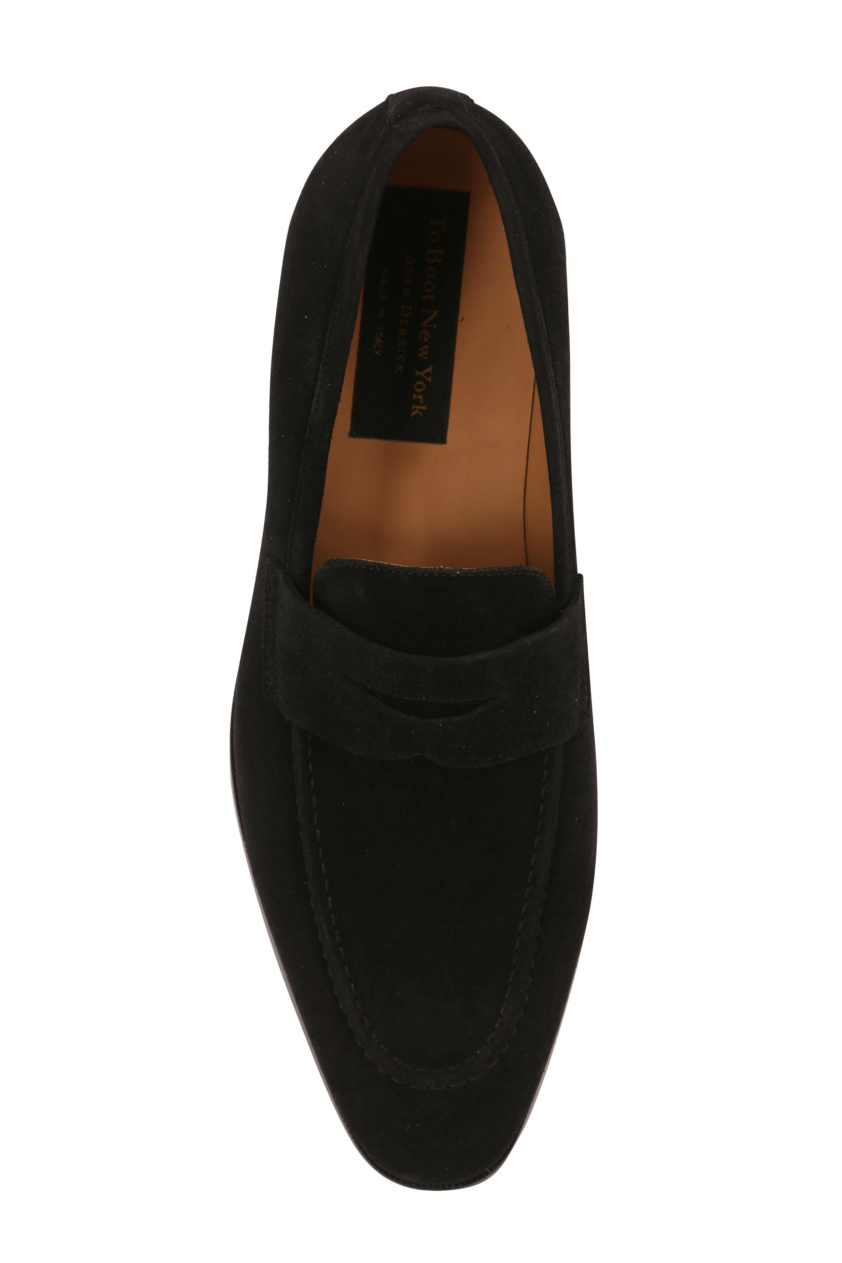 To Boot NY Adam Derrick Penny Loafers in Black Calfskin Leather *Italy* To Boot New York 1929 Loafer – Second Step Shoes main image 2
