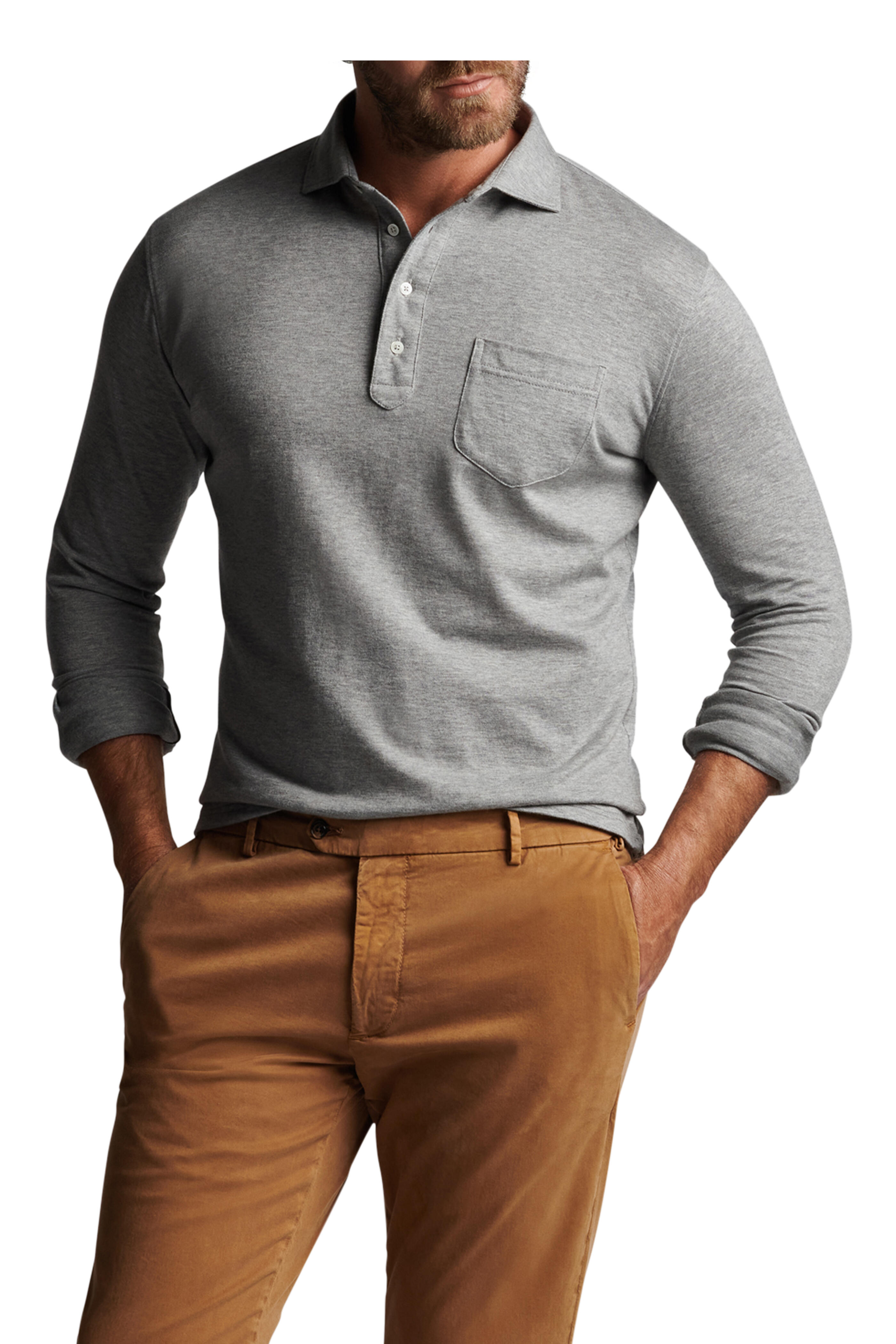 M*u様 carorie HEAVY PONTE POLO Ⅱ GREY L HEAVY PONTE series – carorie
