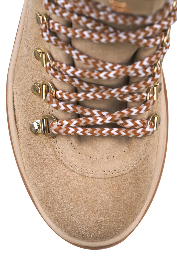 Bogner Arosa Natural Suede & Shearling Ankle Boot - view 5