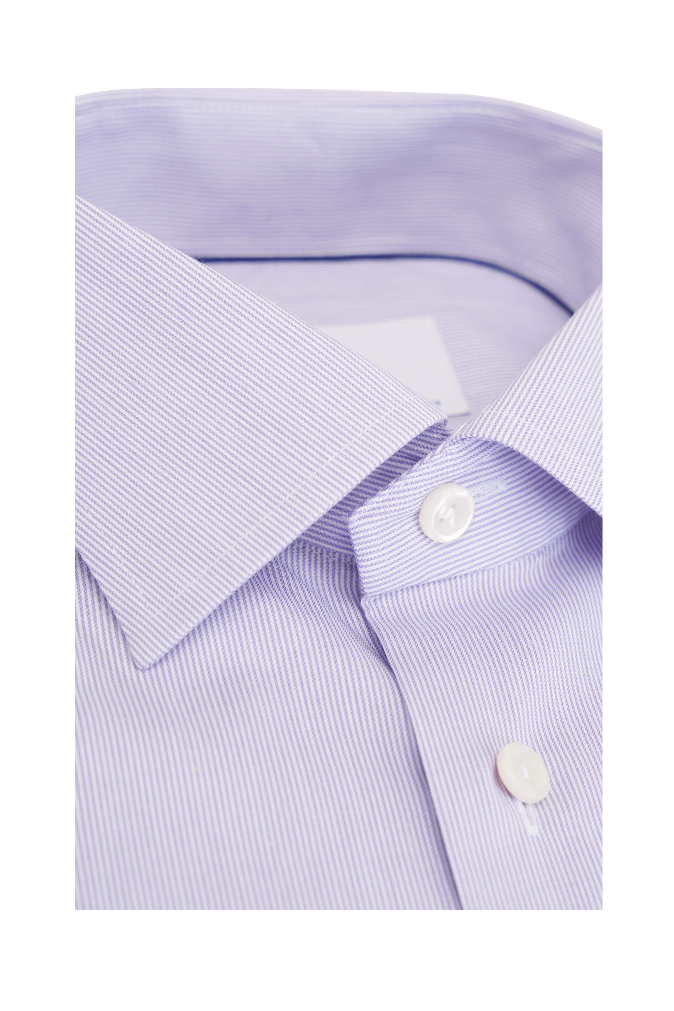 Eton - Purple Stripe Dress Shirt
