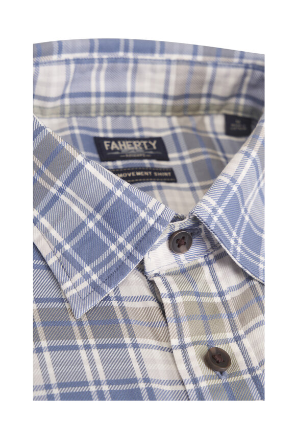 Faherty Brand Movement™ Cottage Grove Plaid Sport Shirt - view 2