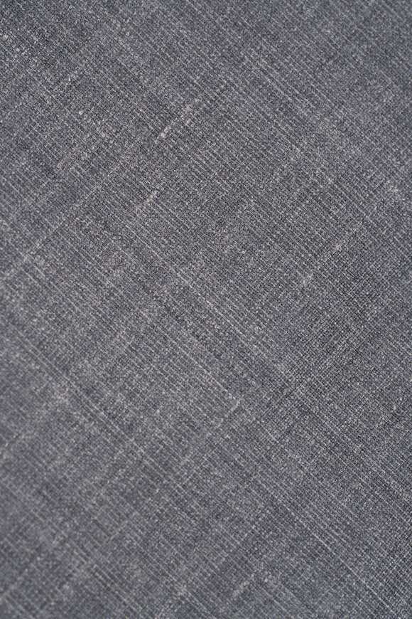 Paolo Albizzati - Gray Wool, Silk & Linen Necktie 