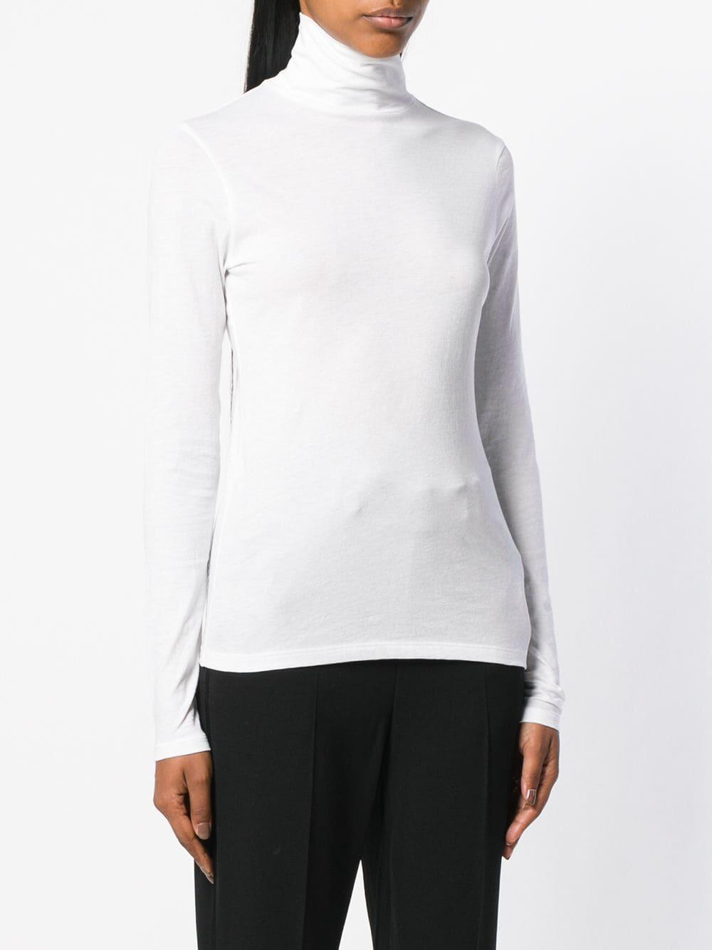 Vince pima clearance cotton turtleneck