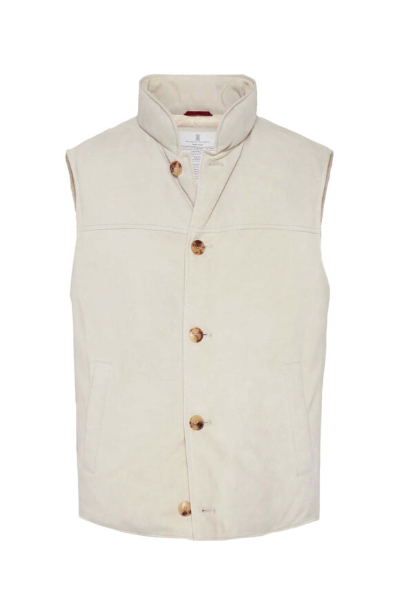 Brunello Cucinelli - Beige Water-Resistant Cashmere Hooded Parka