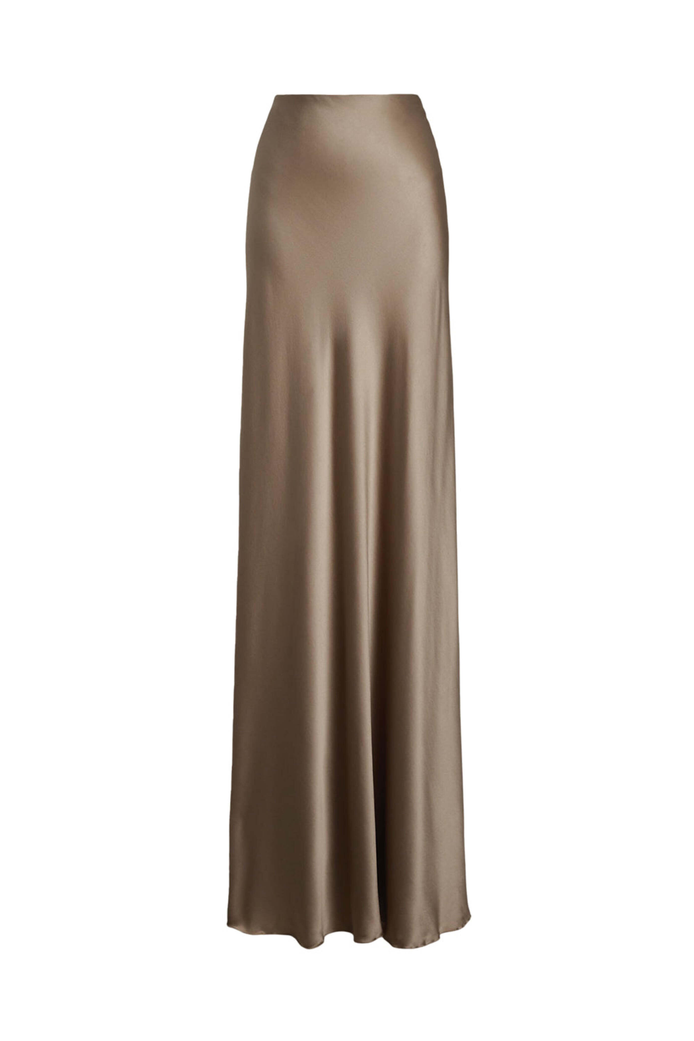 Ralph Lauren - Mineral Satin Masina Maxi Skirt
