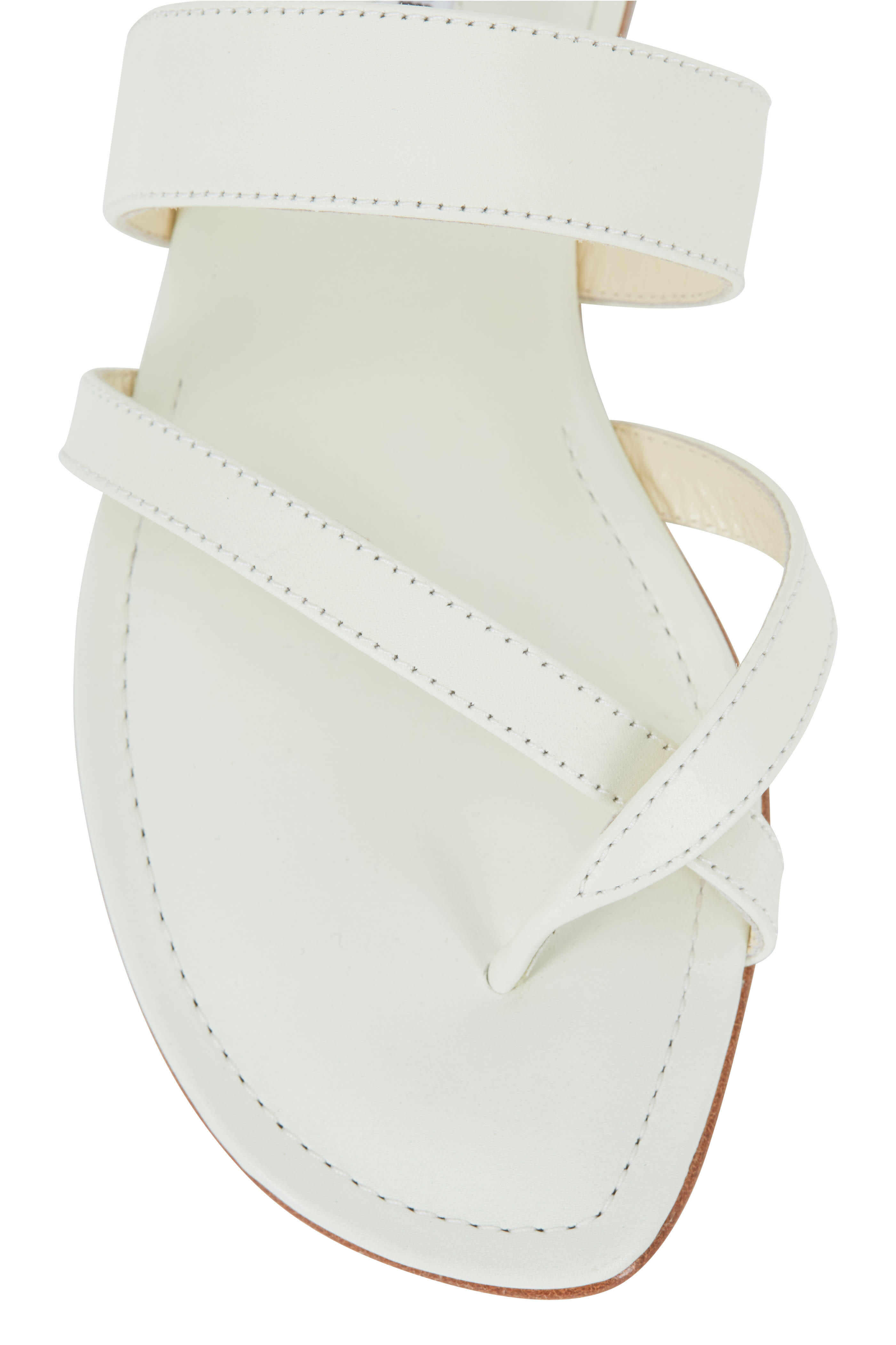 24SS new/Manolo Blahnik クリスクロスサンダル Sandal White 24SS new/Manolo Blahnik クリスクロスサンダル Sandal White