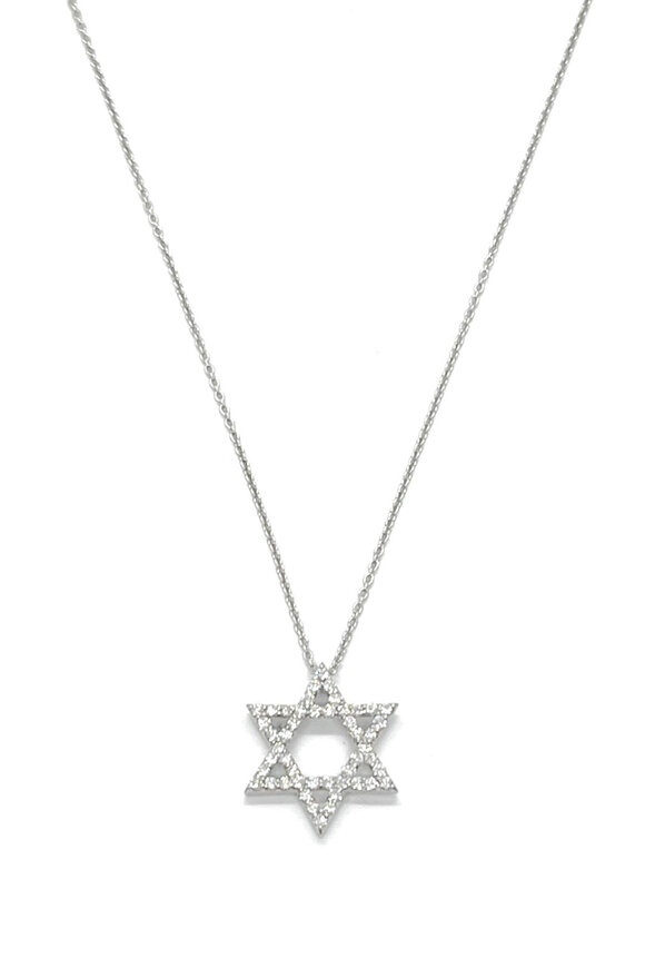 Andreoli Star of David Pendant Necklace