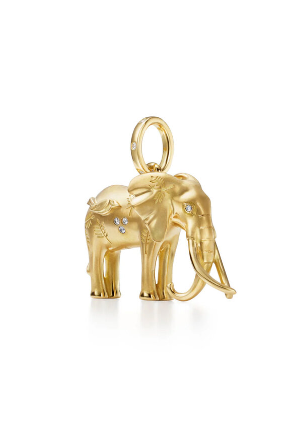 Temple St. Clair Medium Tembo Elephant Pendant - view 1
