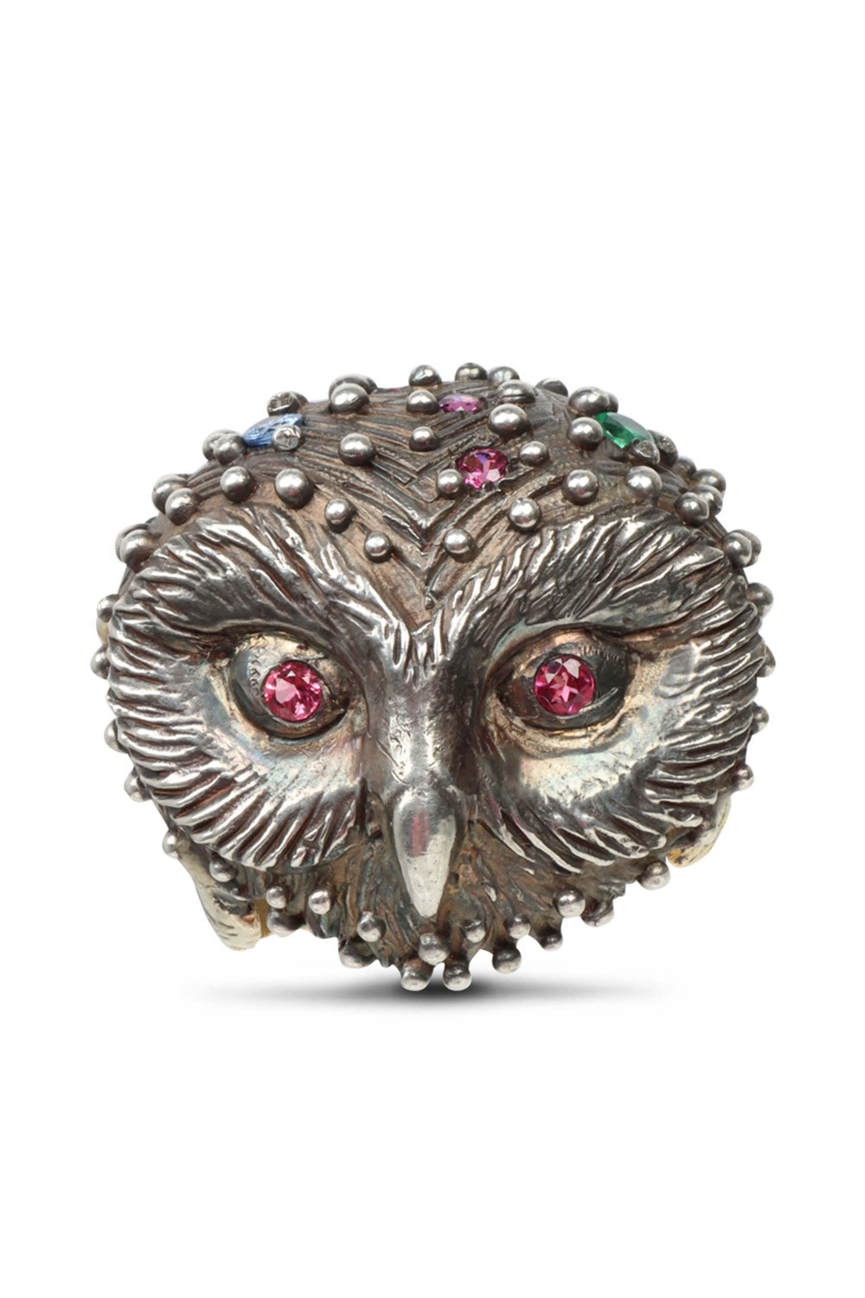 Garnazelle - Owl Ring