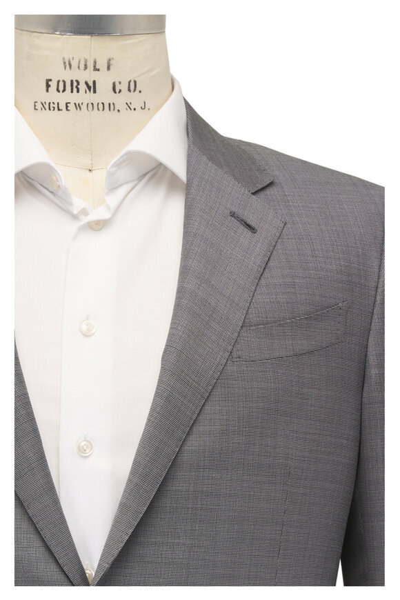 Zegna Trofeo Medium Gray Wool Suit