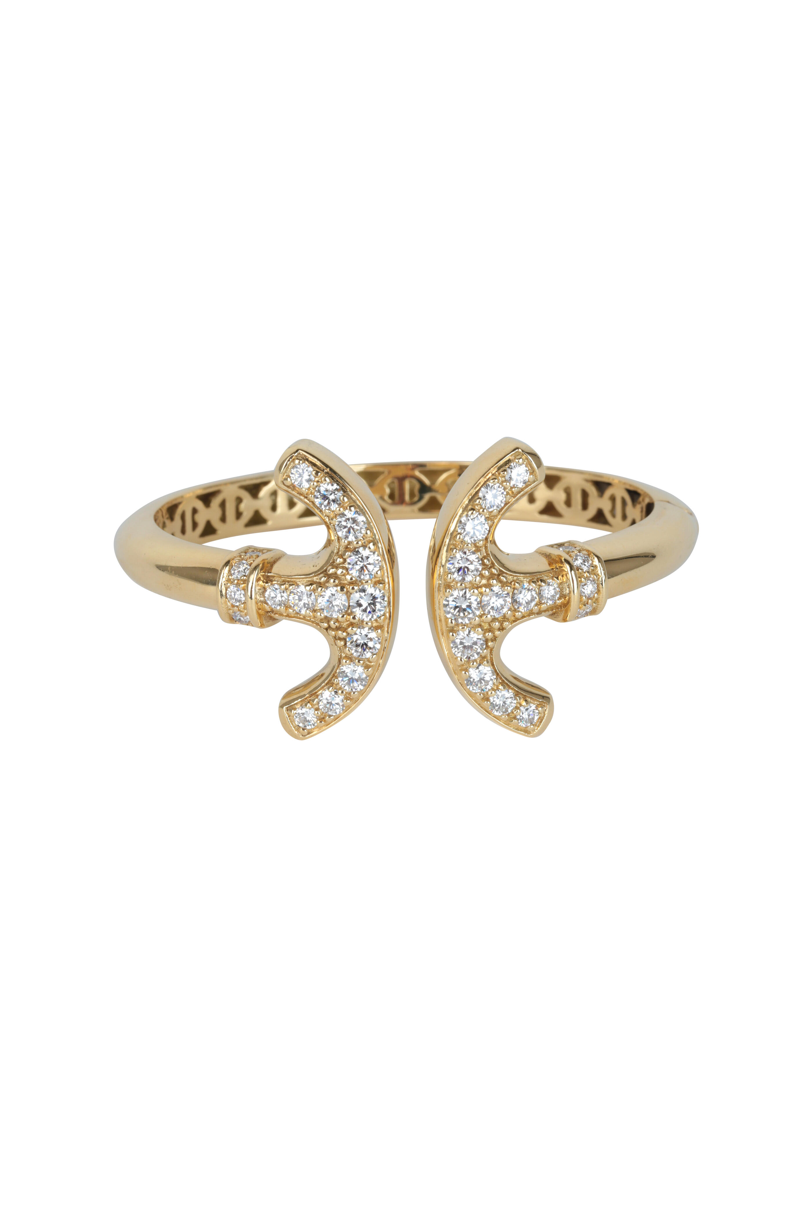 Hoorsenbuhs - 18K Yellow Gold Revere Diamond Cuff