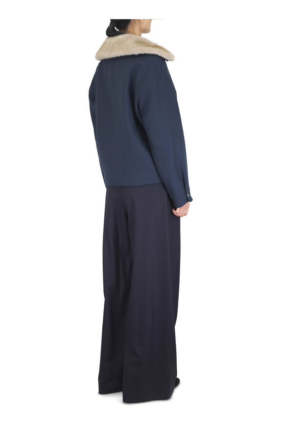 TWP Avery Midnight Wool & Cashmere Pant - view 4