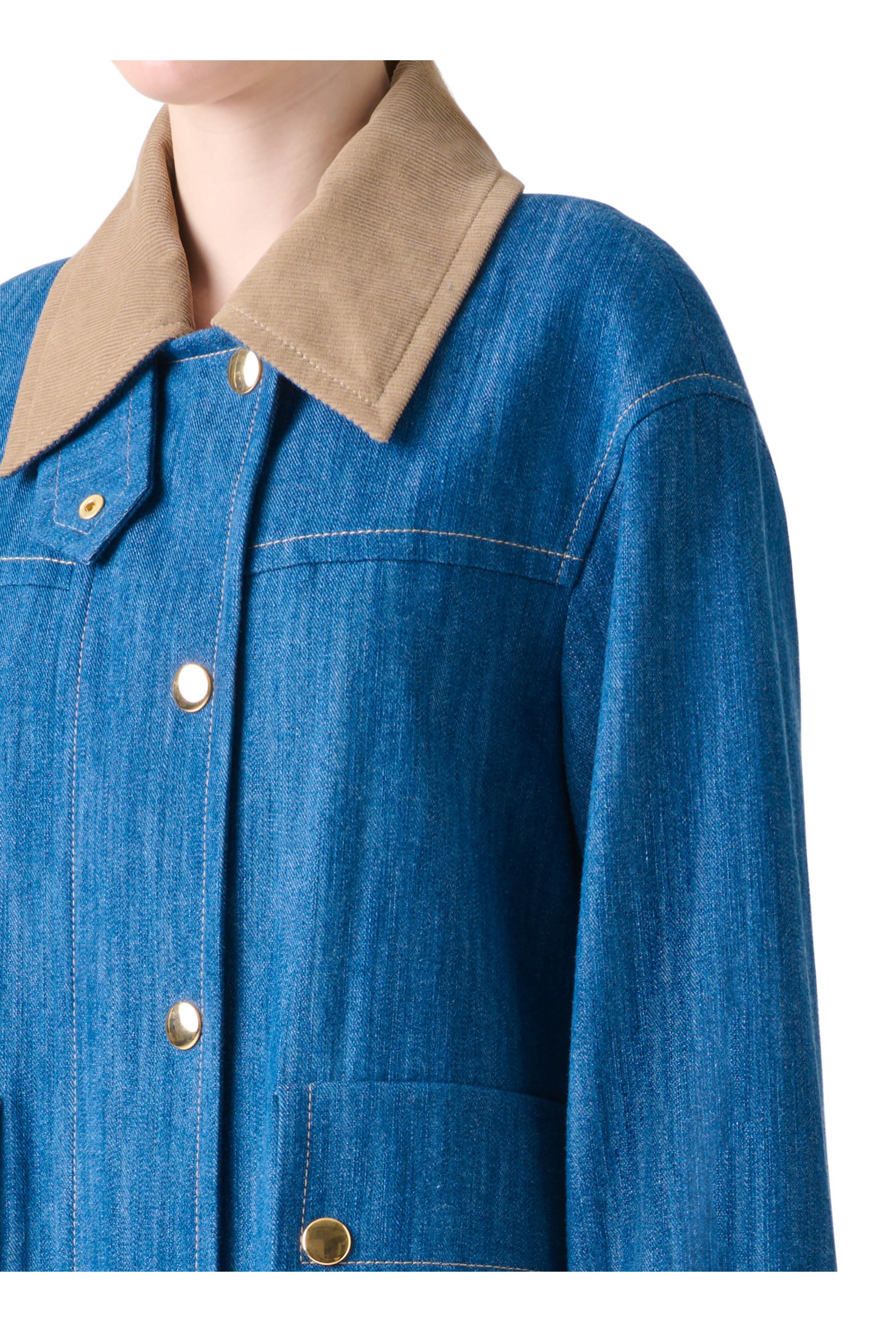 Akris Punto - Denim Cotton Parka