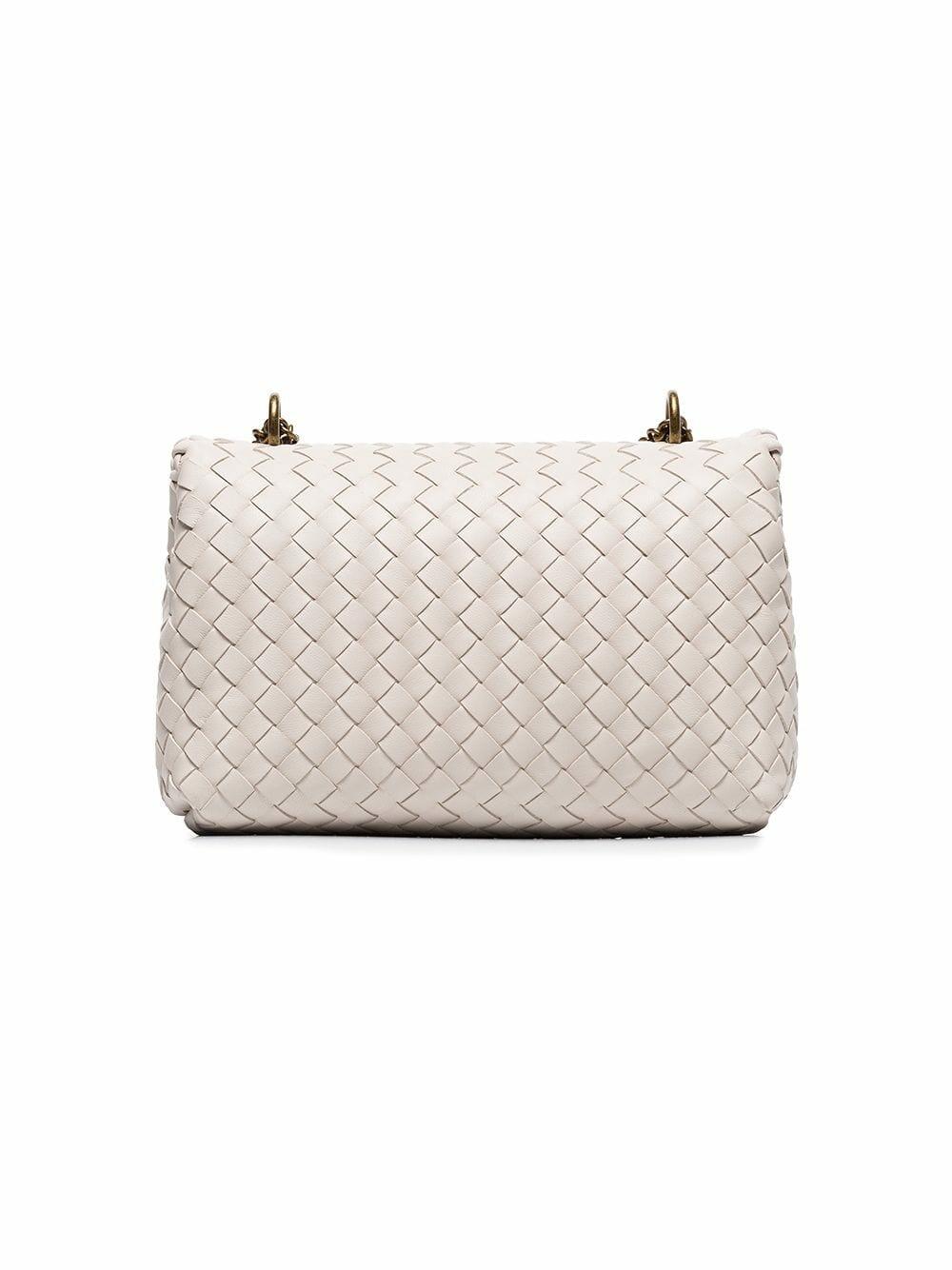 Bottega Veneta Olimpia Shoulder Bag in Oro Bruciatio | MTYCO