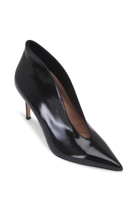 パンプス Gianvito Rossi Heeled shoes (G95542 85LACPRALINE PRALINE) Gianvito Rossi - Dallas Praline Snake Printed Suede Pump, 85mm
