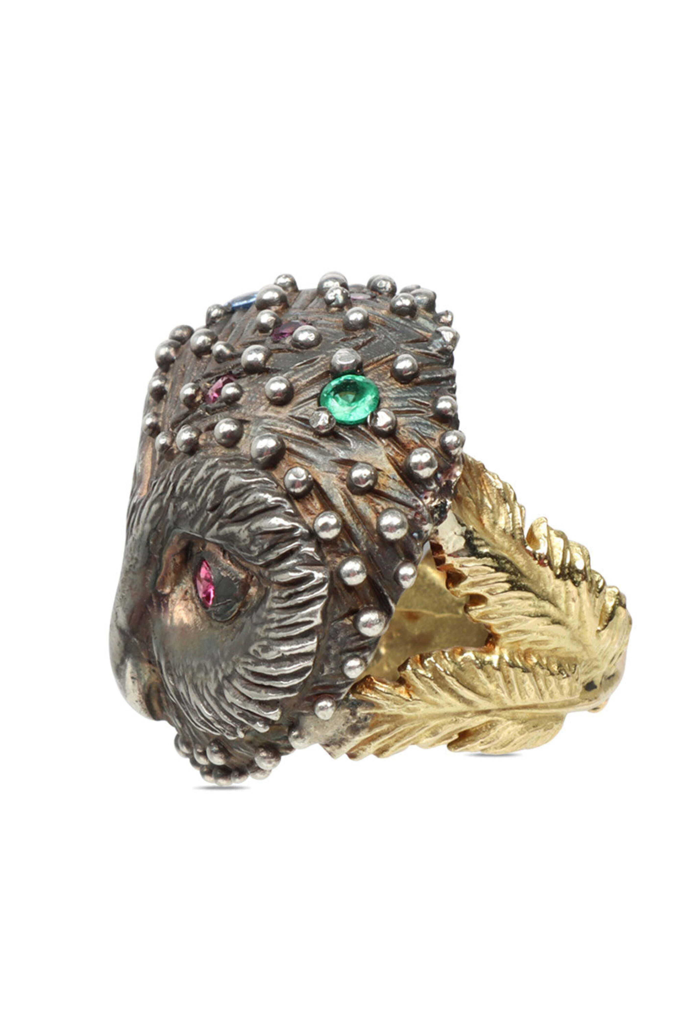 Garnazelle - Owl Ring