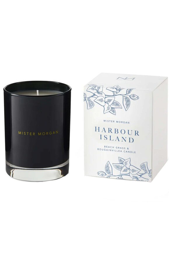 Niven Morgan Harbor Island Beach Glass & Bougainvillea Candle