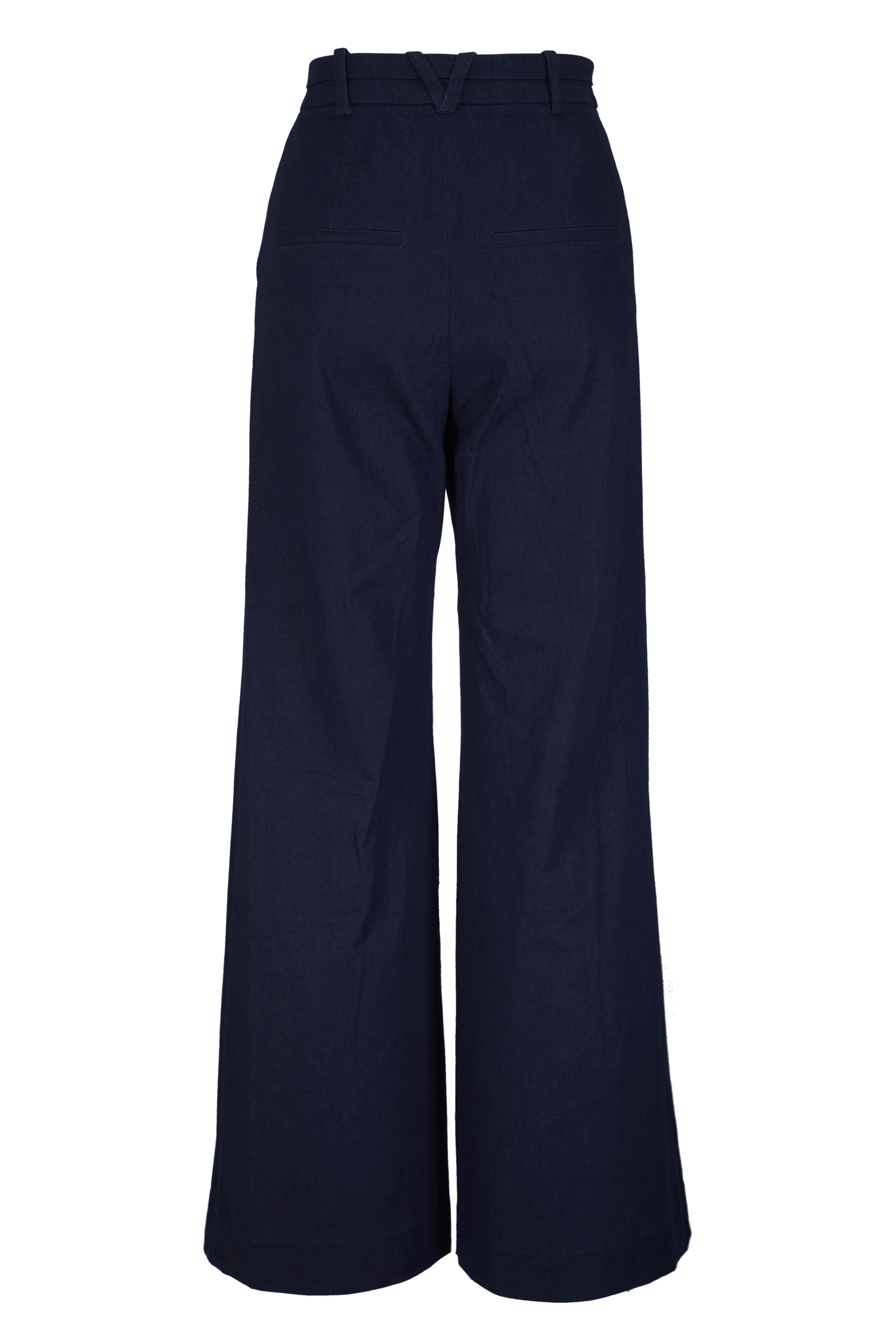 Veronica Beard - Crue Midnight Wash Wide Leg Pant - view 5