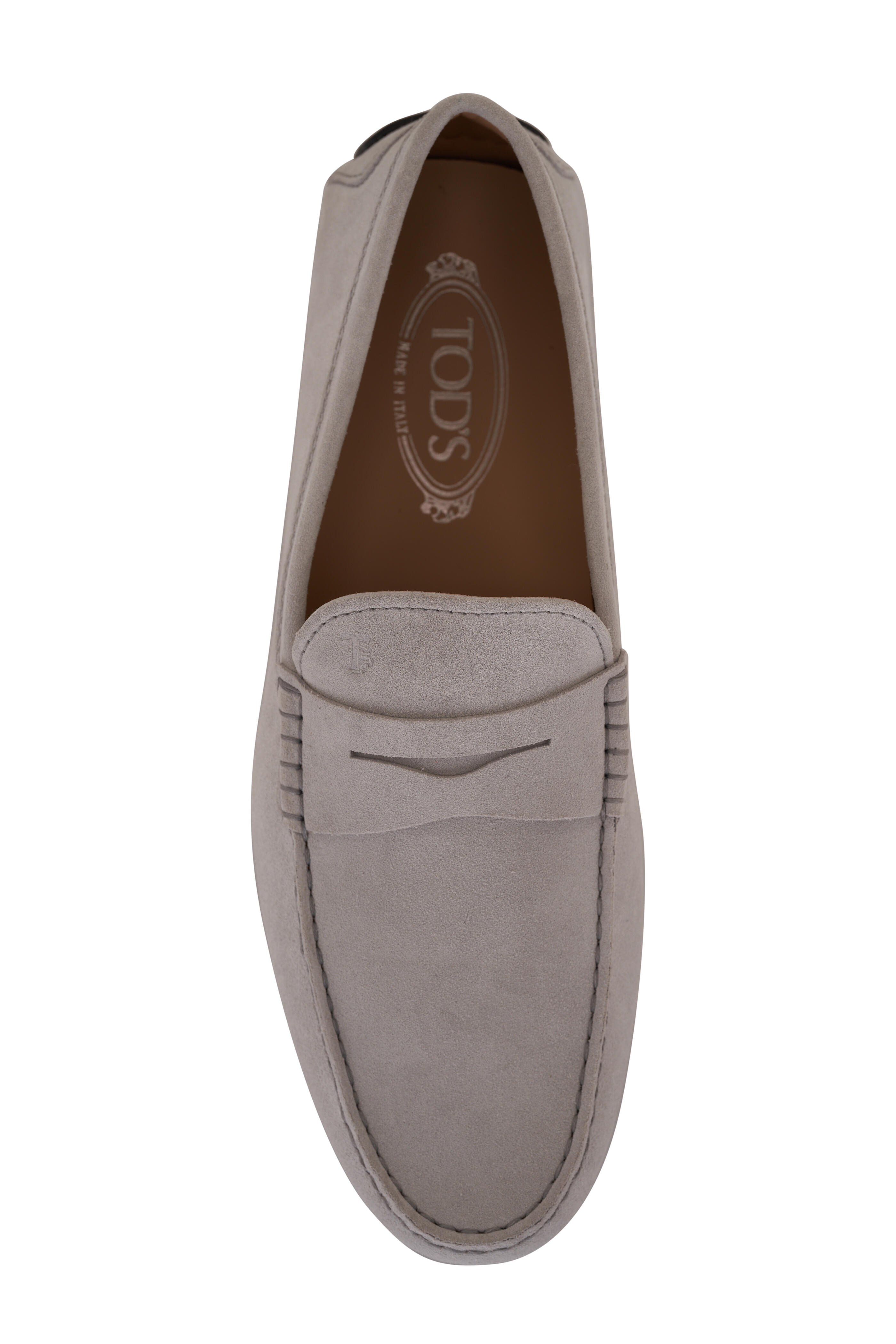 24AW new/TOD'S スエードローファー Loafer Gray 大反響の「トッズ スニーカーローファー」に新色が仲間入り！秋