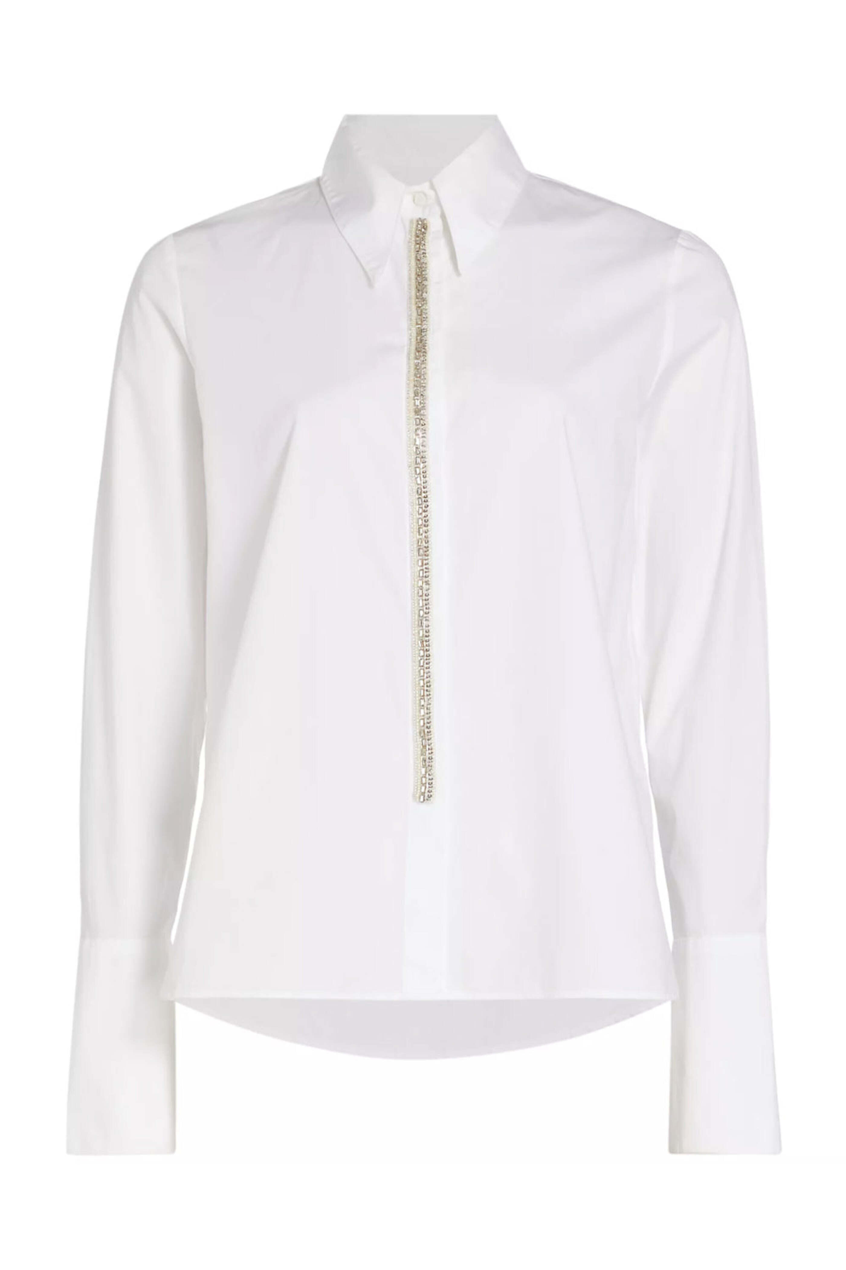 TWP - White Embellished Object Of Affection Shirt