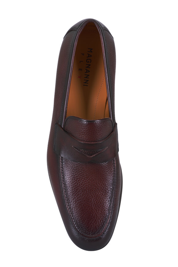 Magnanni - Diezma II Brown Leather Penny Loafer