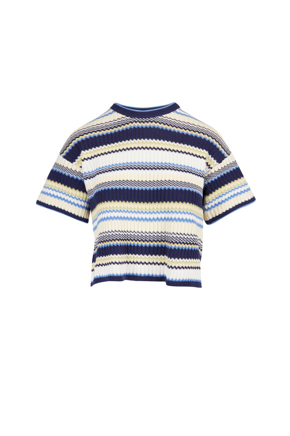 Simkhai Tenley Midnight Multi Short Sleeve Tee - view 1