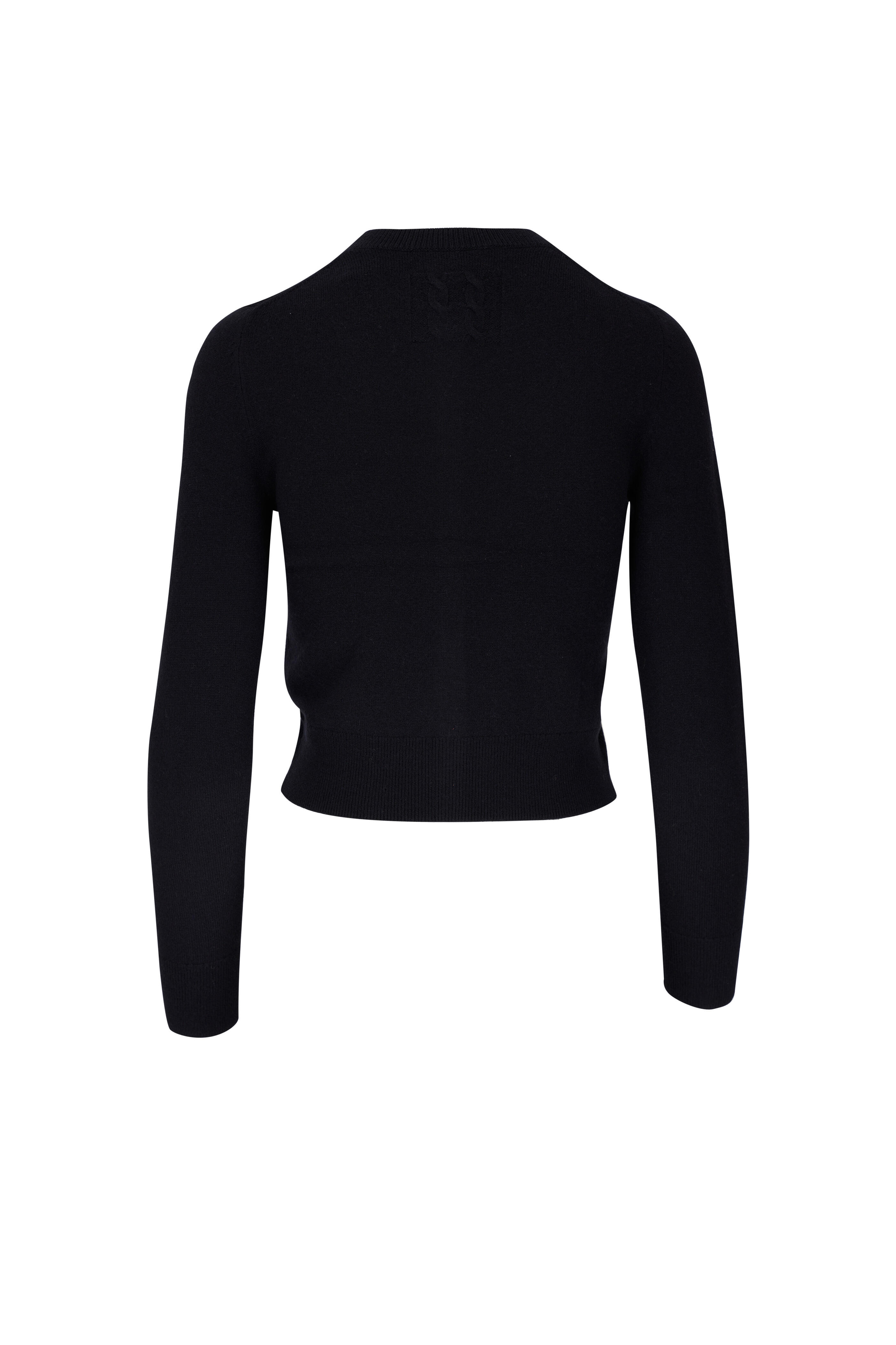 Nili Lotan - March Dark Navy Cashmere Cardigan | Mitchell Stores