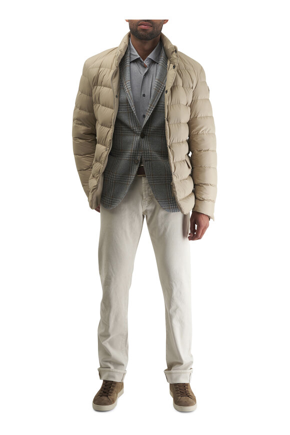 Moncler - Malinvern Neutral Button Down Jacket