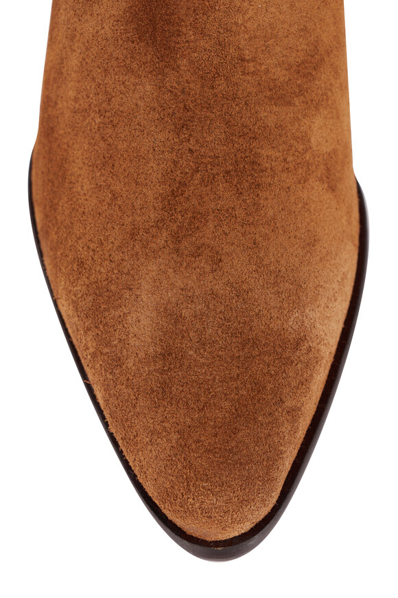 Staud Monty Brown Suede Boot, 50mm - view 4