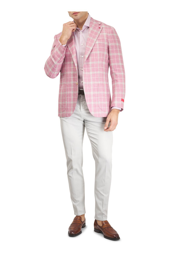 Maurizio Baldassari Light Pink Sport Shirt - view 2