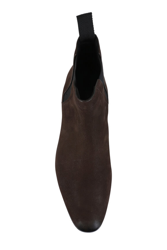 Berluti - Rimini Dark Brown Suede Chelsea Boot