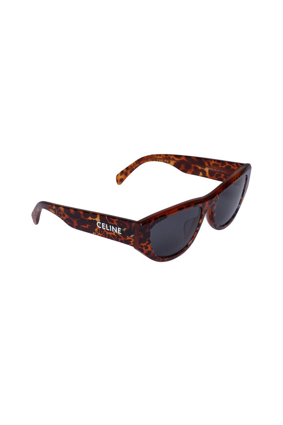 Celine Sunglasses Monochrom 06 Sunglasses in Animal Print