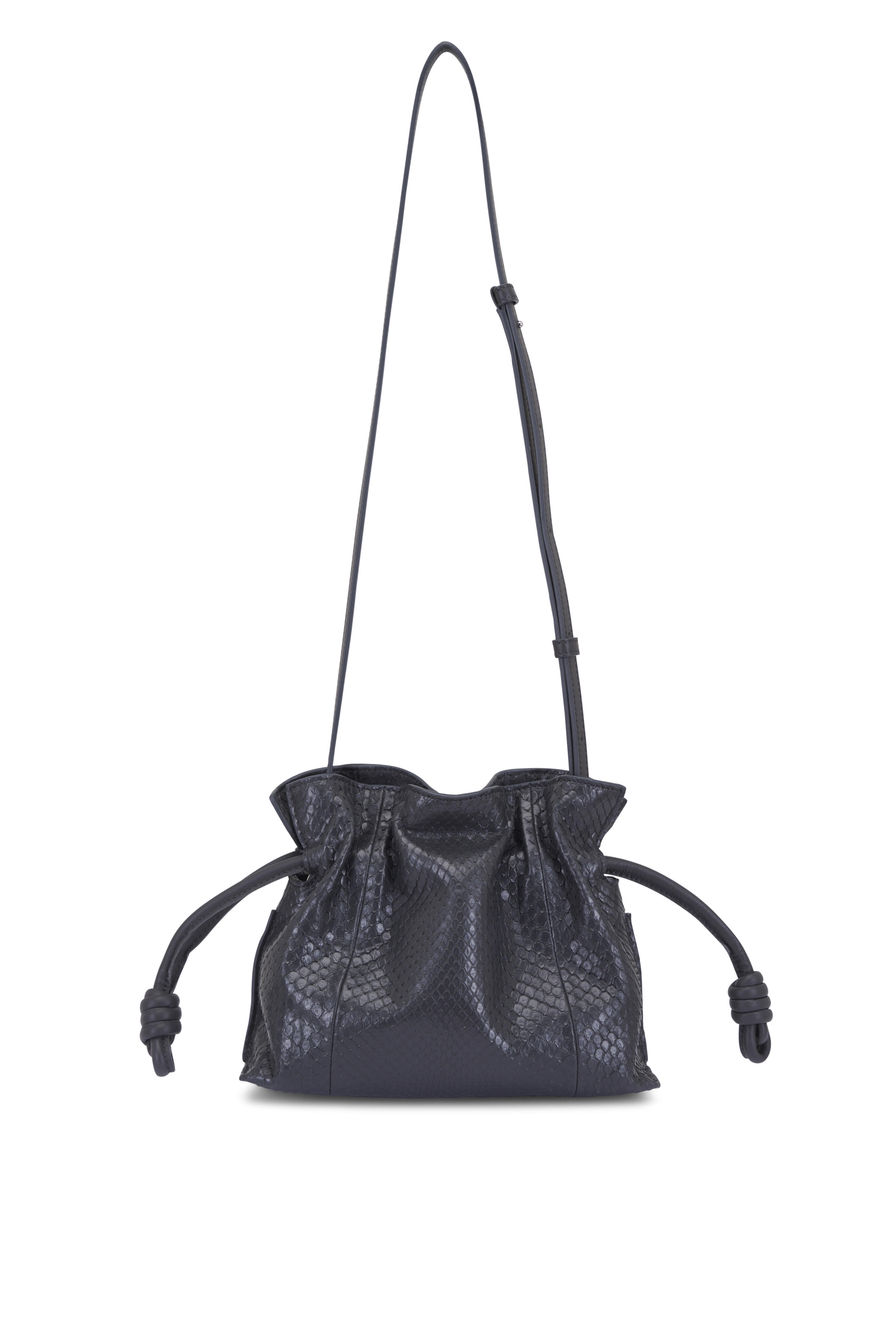 Loewe - Mini Flamenco Slate Gray Clutch