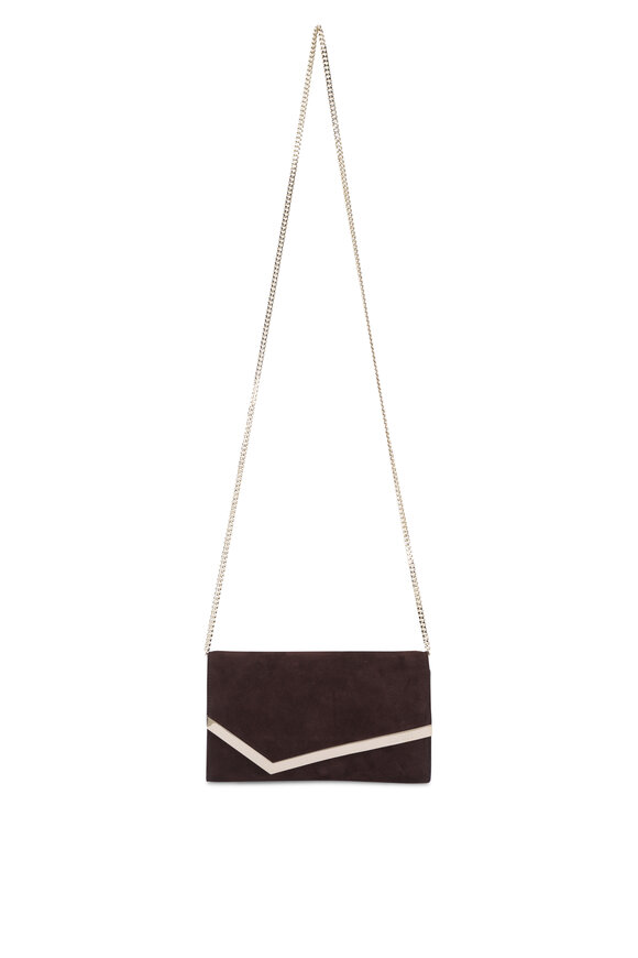 Jimmy Choo - Emmie Cosmo Glitter Clutch | Mitchell Stores