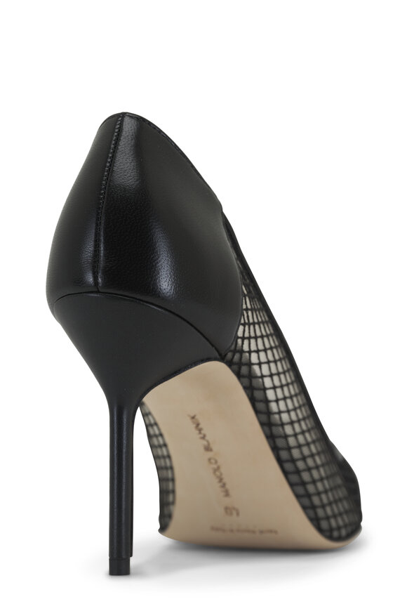 Manolo Blahnik - Capcour Me Black Pump, 90mm