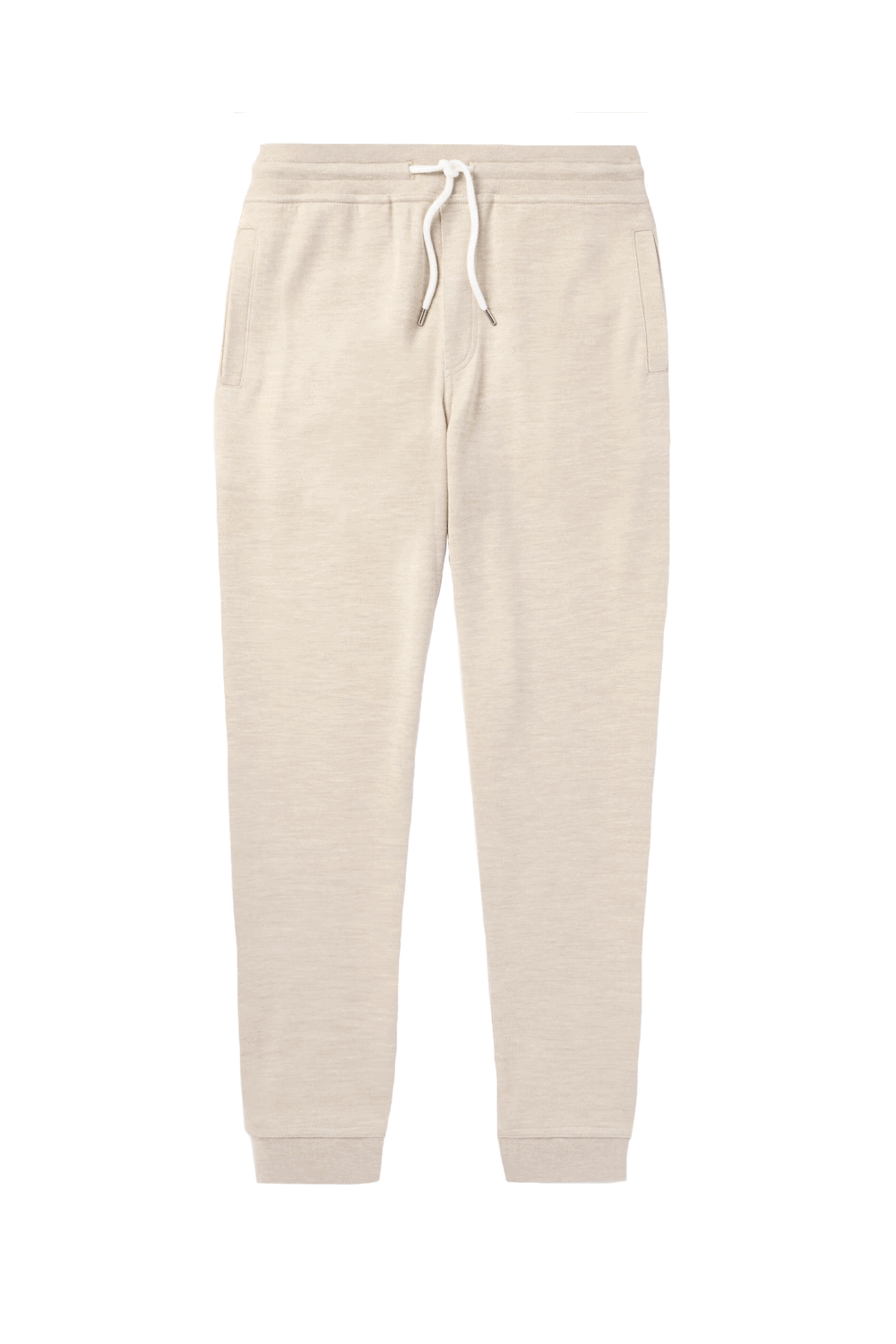 パンツ Brunello Cucinelli Jersey Joggers Brunello Cucinelli - Sand Jersey Jogger | Mitchell Stores