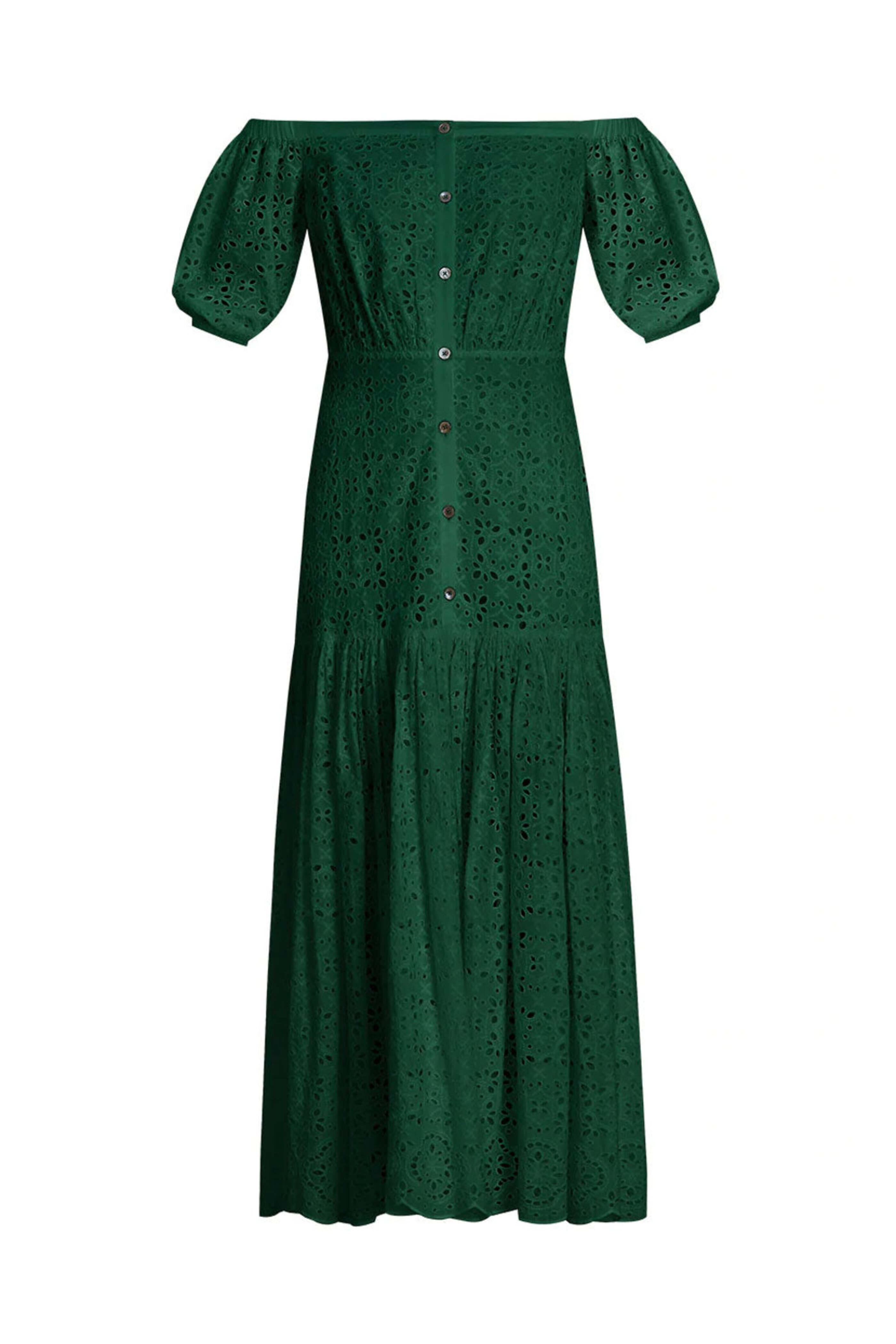 Veronica Beard - Forest Eyelet Cali Maxi Dress