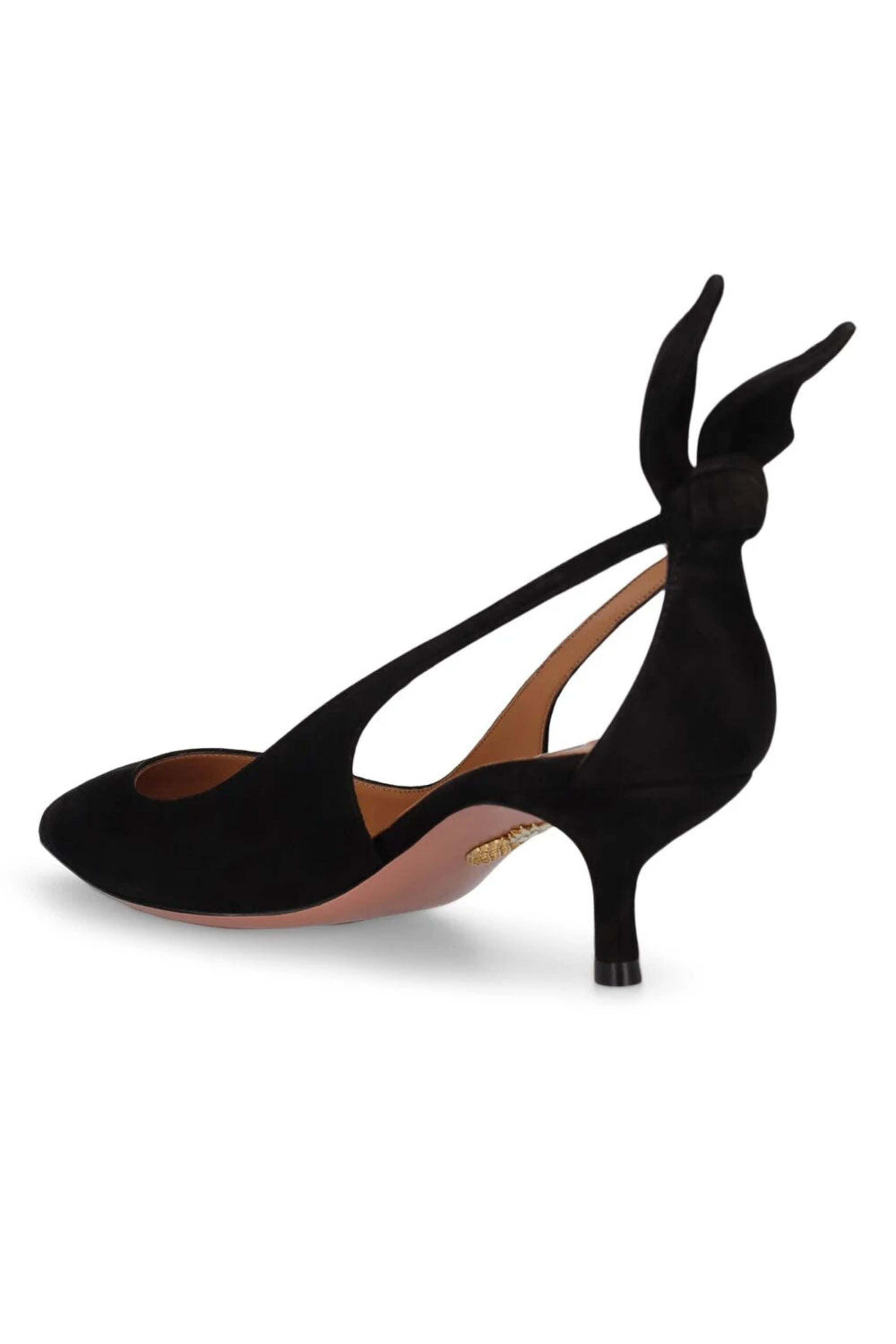 Aquazzura - Bow Tie Pump in Black