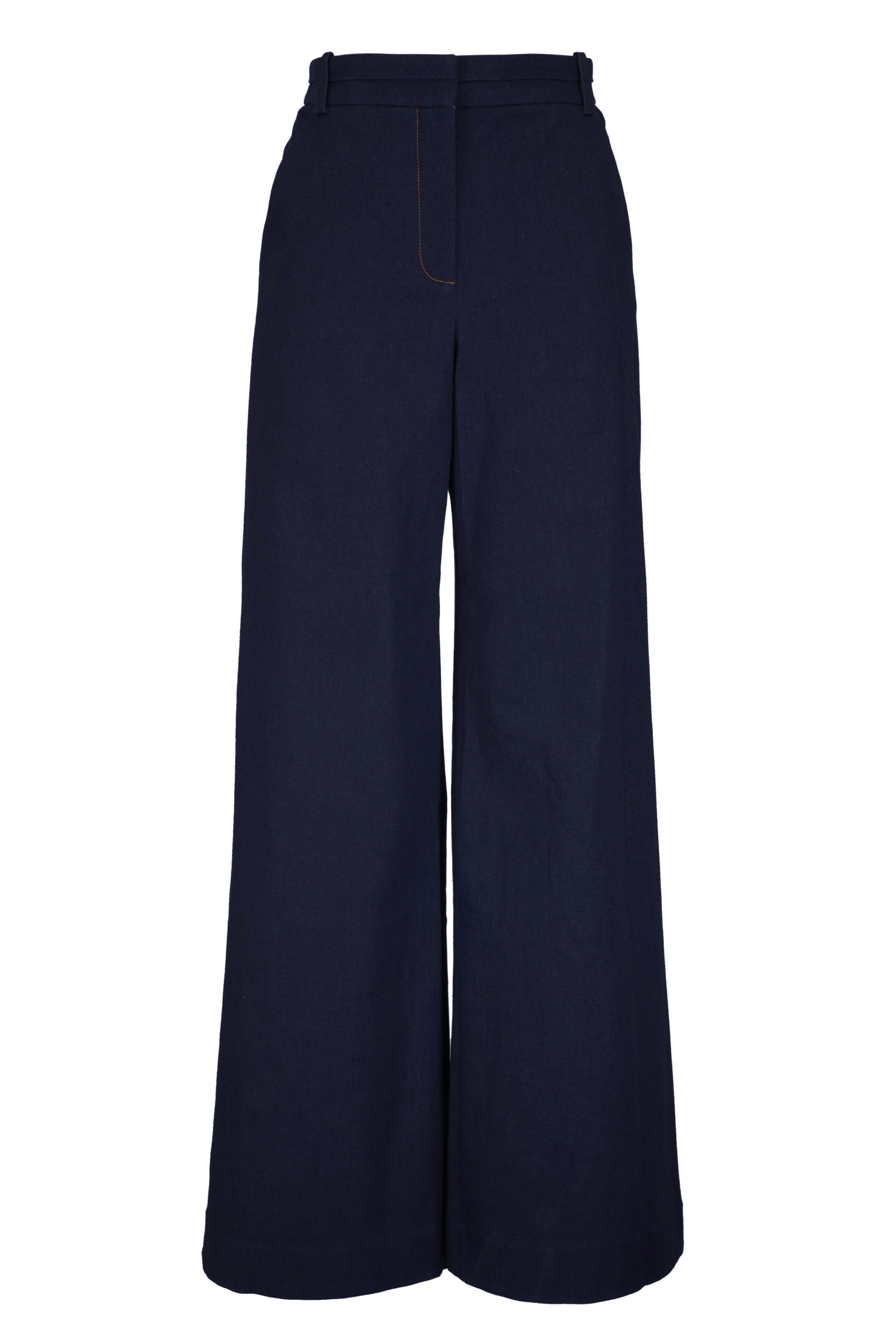 Veronica Beard - Crue Midnight Wash Wide Leg Pant - view 1