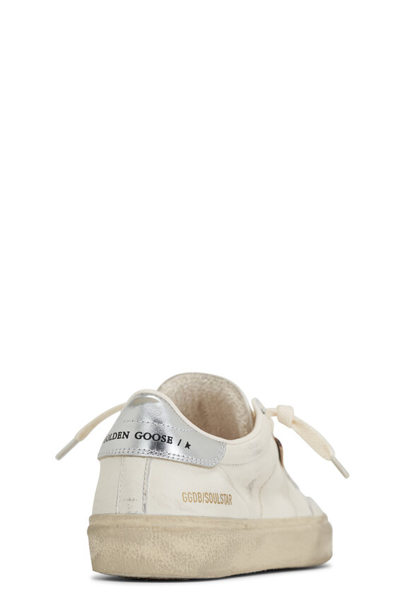 Golden Goose - Soul Star White Leather Sneaker