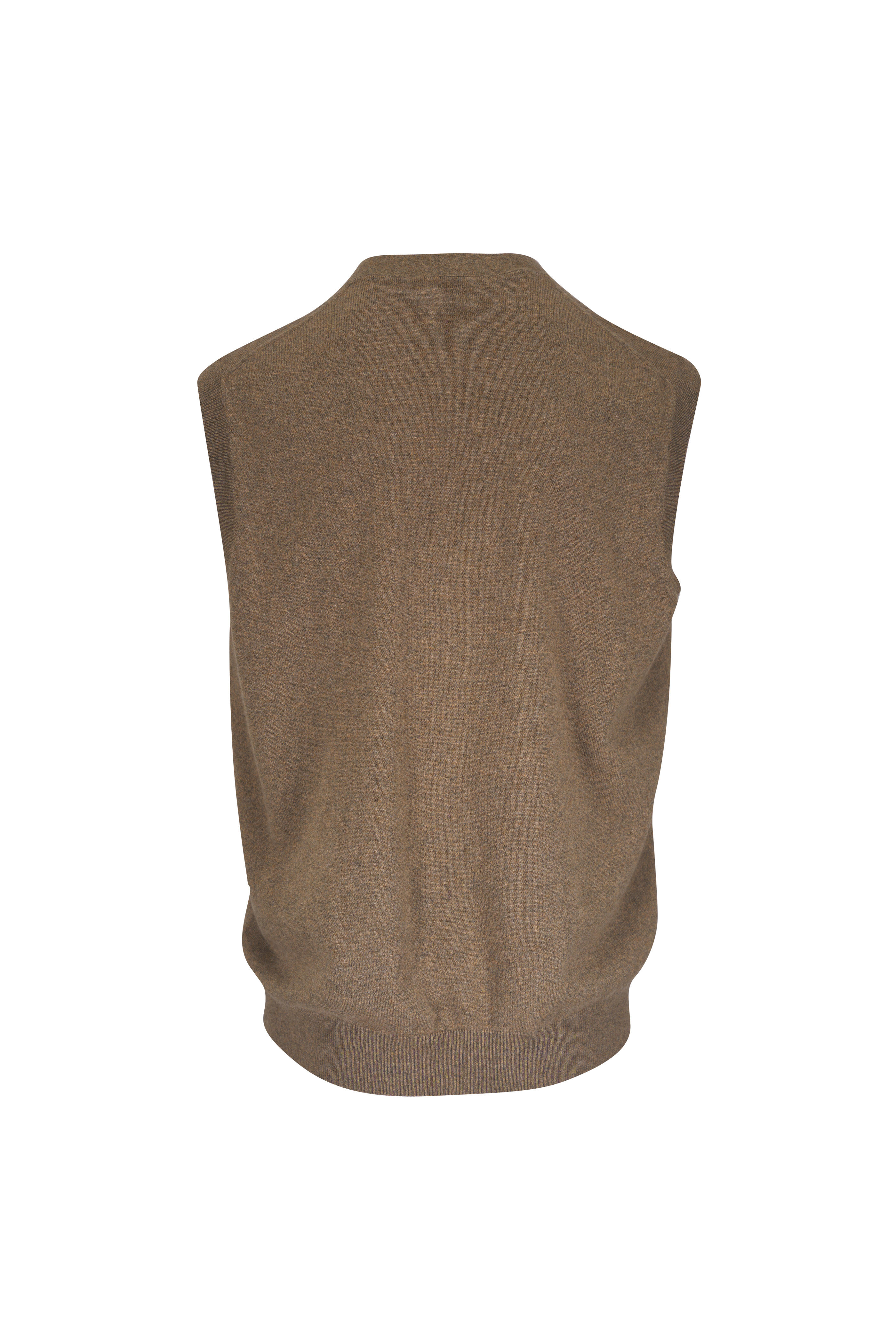 Loro Piana - Classic Brown Baby Cashmere Vest