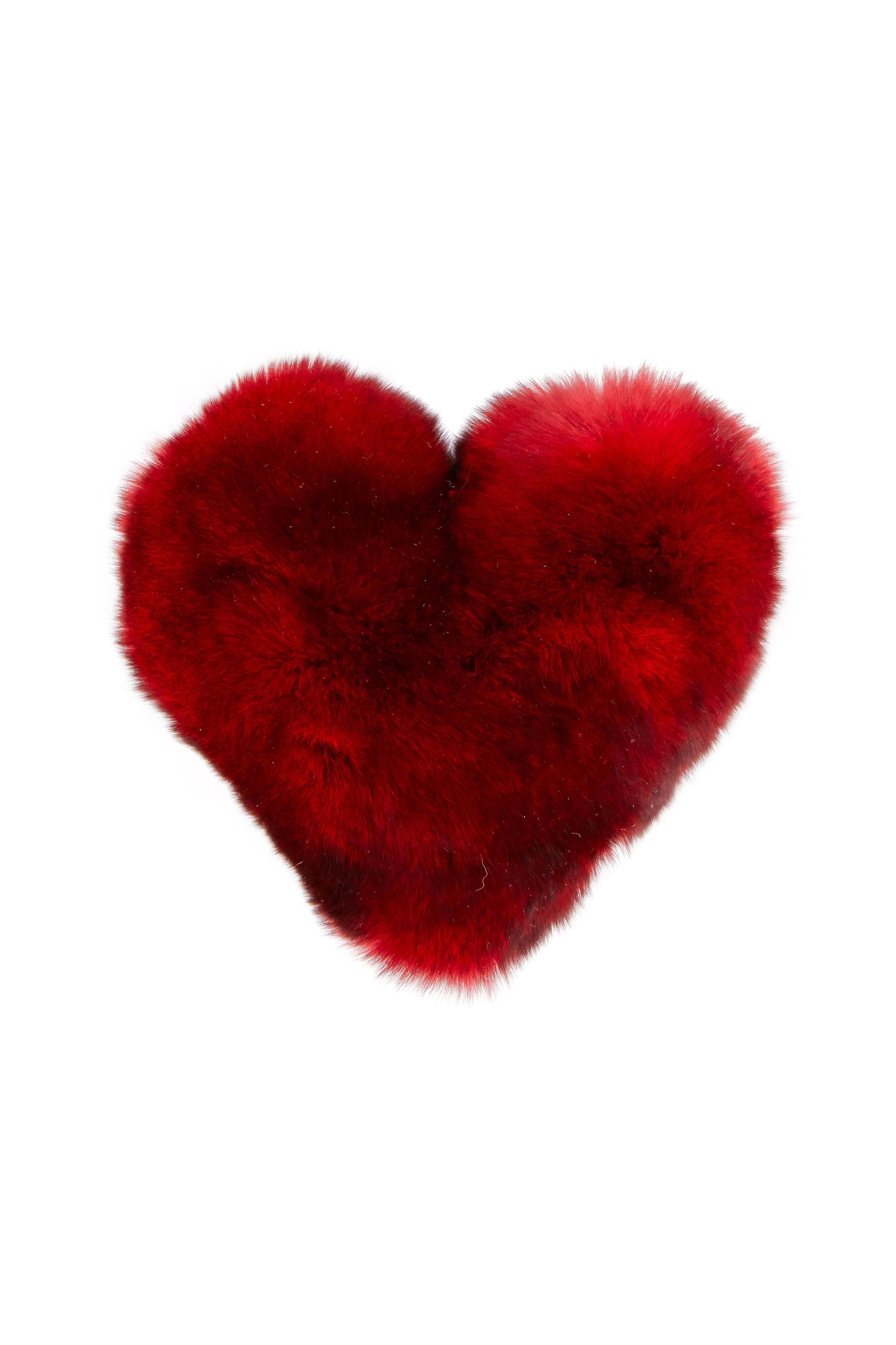 Loro Piana - My Sweetheart Red Orylag Fur Keychain