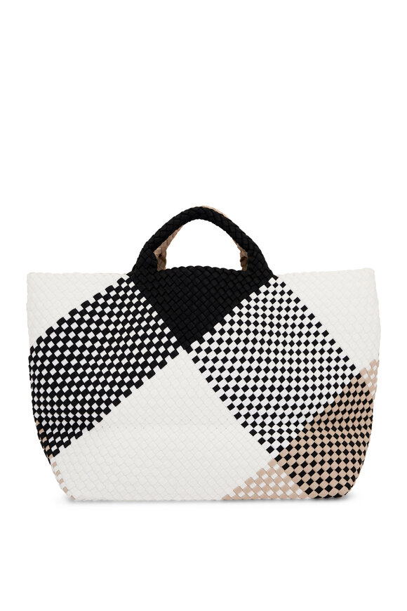 Naghedi - St. Barth's Palermo Graphic Large Woven Tote